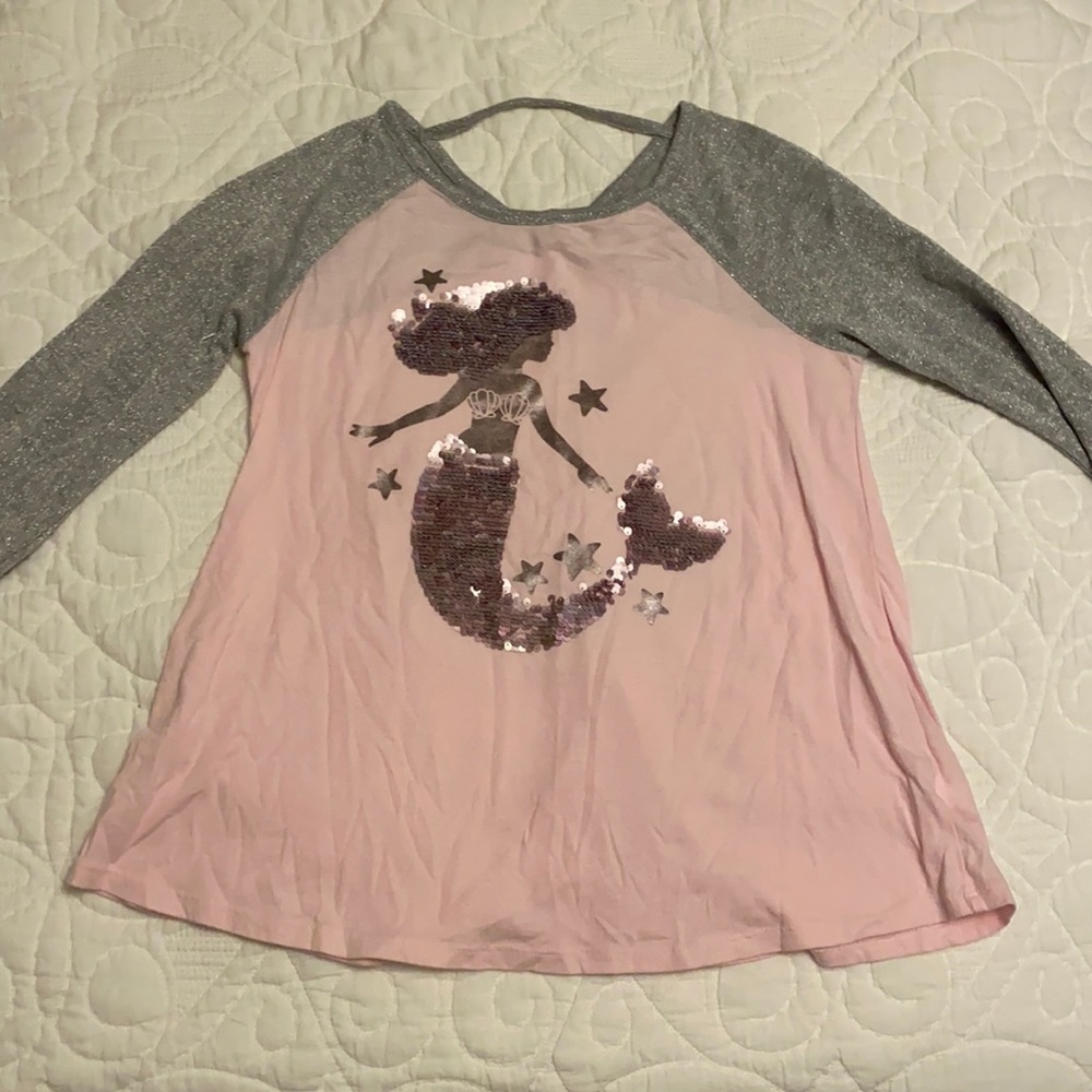 Justice 10 plus mermaid shirt